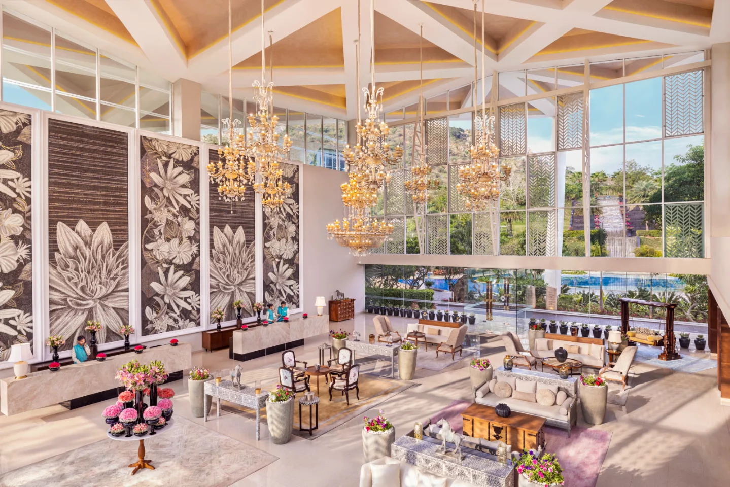 Taj Aravali Resort & Spa wedding venue in Udaipur